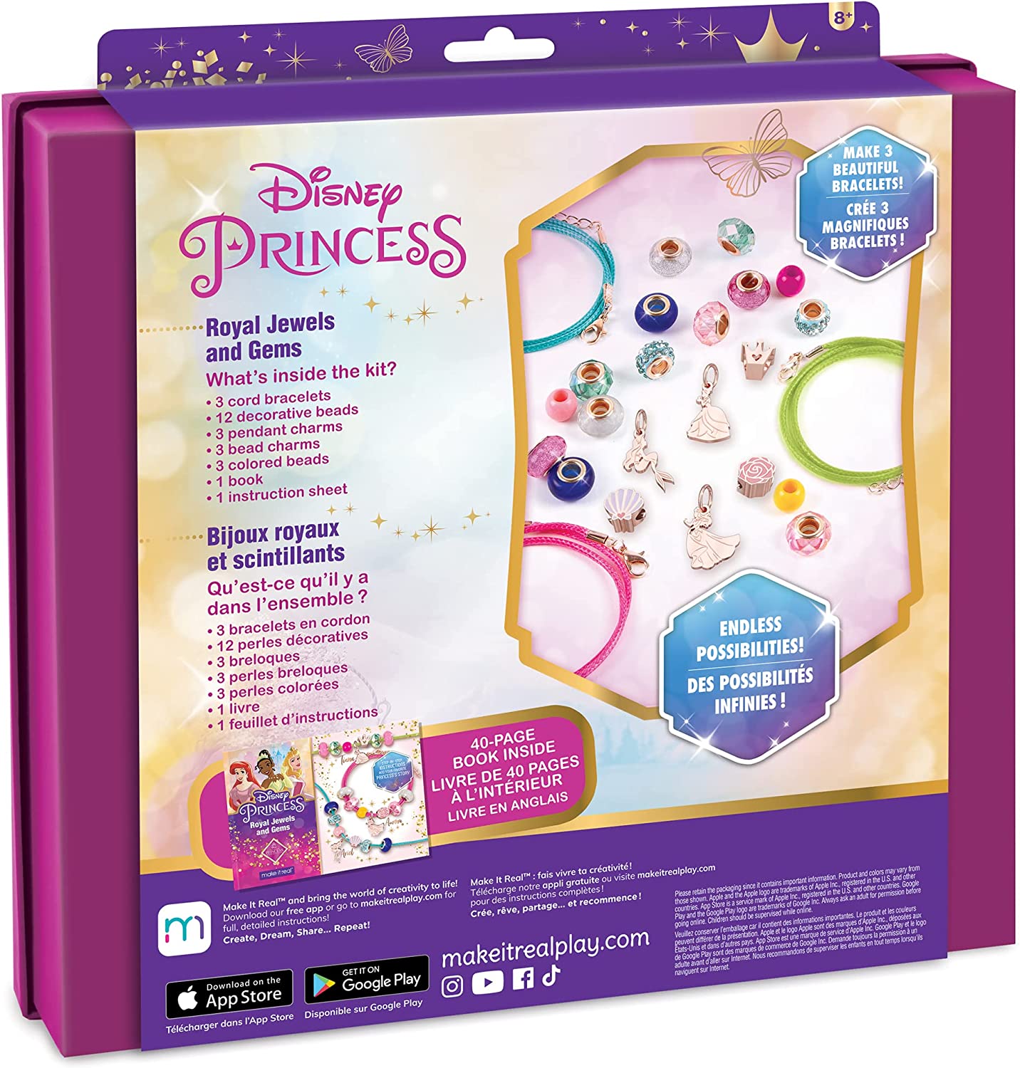 Make It Real Disney Ultimate Princess Jewels and Gems