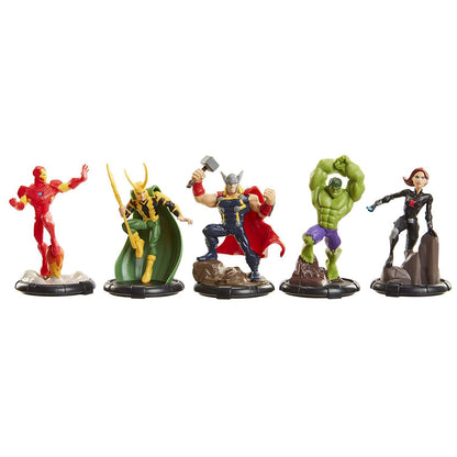 Marvel Avengers Action Set 5-Piece PVC Figure Play Set