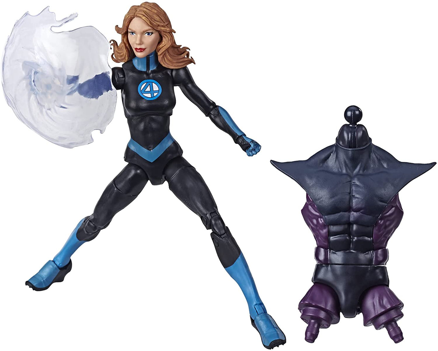 Marvel Legends Series Fantastic Four 6" Collectible Action Figure Marvel’s Invisible Woman Toy, 1 Accessory, 1 Build-A-Figure Part