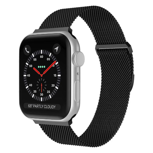 Metal Mesh Magnetic Dress Watch Band Compatible with Apple Watch Band for Men Women iWatch Strap Series 8 7 6 5 4 3 2 1 SE
