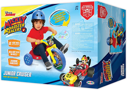 Mickey & The Roadster Racers 10" Fly Wheels Junior Cruiser Ride-On, Ages 2-4