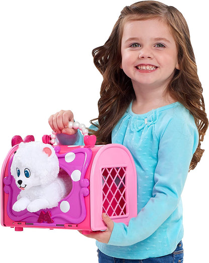 Just Play Minnie Mouse Happy Helpers Pet Carrier, Pink/White, 89521