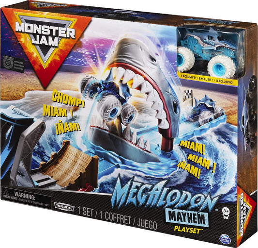 Monster Jam 1:64 Basic Stunt Playset Assortment - Shark Attack