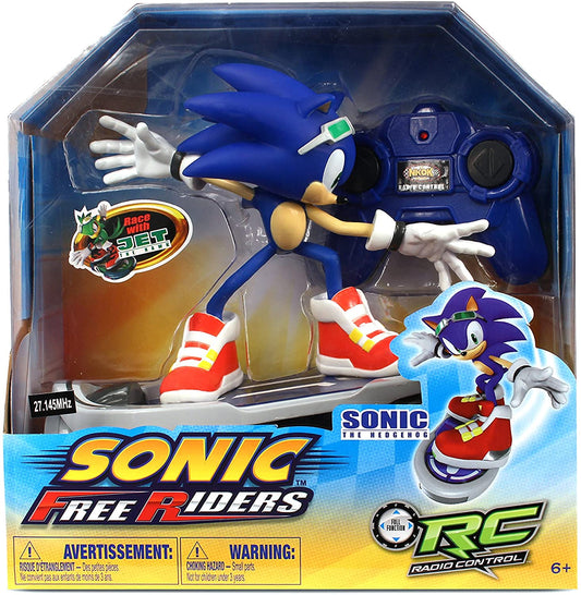 Sonic Free Rider Skateboard Remote Controlled Vehicle, Great RC Car Gift for Sonic the Hedgehog Fans