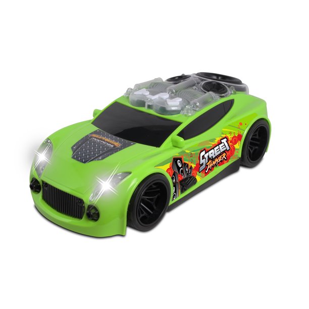 NKOK Supreme Machines Street Jammer Race Car Toy Vehicle - Features Lights and Sounds, Pulsing Speakers