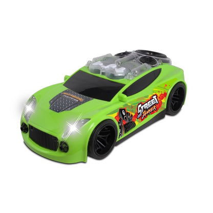 NKOK Supreme Machines Street Jammer Race Car Toy Vehicle - Features Lights and Sounds, Pulsing Speakers
