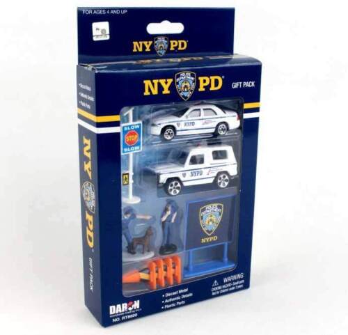 NYPD New York Police Diecast Toy Car 10 Piece Gift