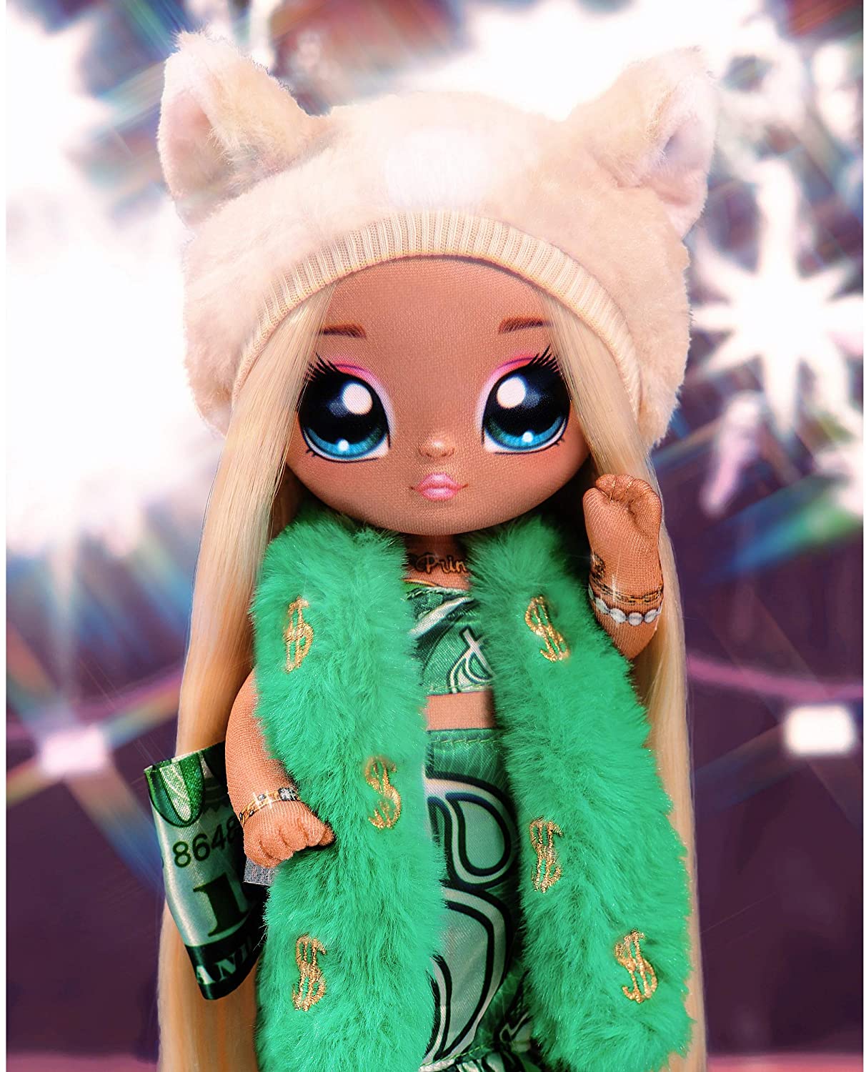 Na! Na! Na! Surprise Teens Fashion Doll – Carmen Linda, 11" Soft Fabric Doll, Chihuahua Inspired