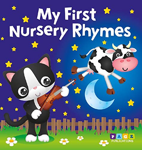 My First Nursery Rhymes - Padded Board Book for Kids - Best Activity Book