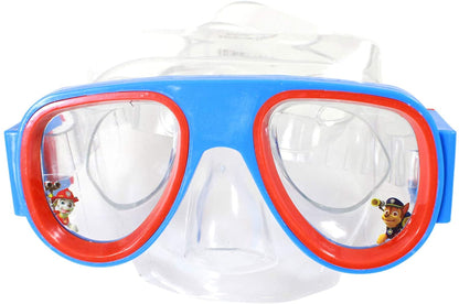 Paw Patrol Nickelodeon Swim Goggles Mask Snorkel Flippers Set, Standard, Blue