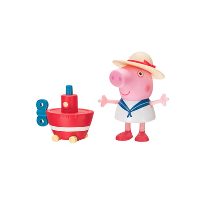 World of Peppa Pig Friends, Limited Edition Peppa pig Articulated Mini Figures Assortment (1Pcs)