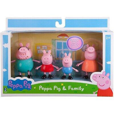 Peppa Pig Figure 4 pack, Family Pack
