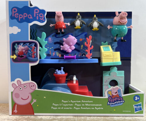 Peppa Pig Peppa’s Adventures Peppa’s Aquarium Adventure Preschool Playset