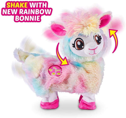 Pets Alive Rainbow Bonnie The Booty Shakin Llama Battery-Powered Dancing Robotic Toy by ZURU