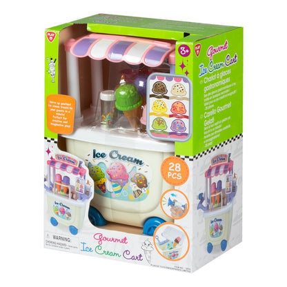 Playgo Ice Cream Cart Gourmet Colourful Ice-cream Cart Kids Toys Xmas Present