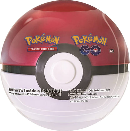 Pokemon TCG: Pokemon GO - Poke Ball Tin New 2022 (1 Random Tin Ball)