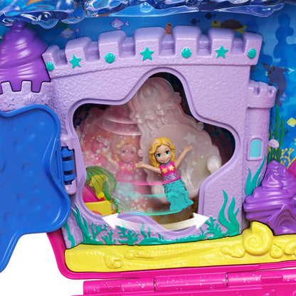 Polly Pocket Style & Sparkle Mermaid Pack for Ages 3 Years Old and Up