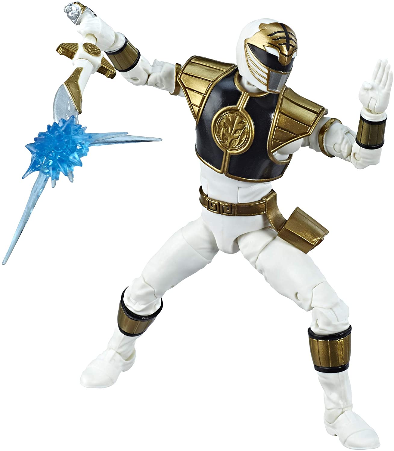 Power Rangers Lightning Collection 6" Mighty Morphin White Ranger Collectible Action Figure