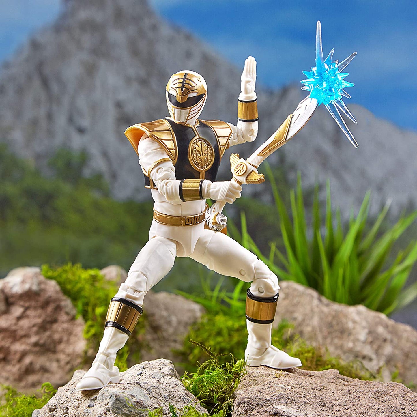 Power Rangers Lightning Collection 6" Mighty Morphin White Ranger Collectible Action Figure