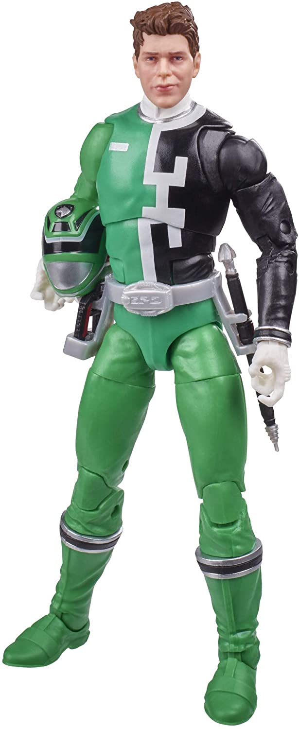 Power Rangers Lightning Collection S.P.D. Green Ranger 6-Inch Premium Collectible Action Figure Toy with Accessories