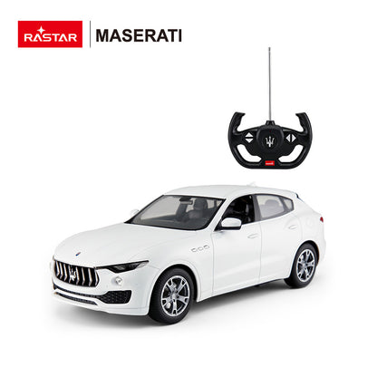 RASTAR Radio Remote Control 1/14 Scale Maserati Levante Sport Vehicle SUV Licensed RC Model Car (White)