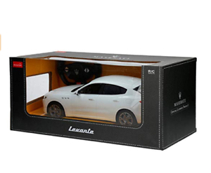 RASTAR Radio Remote Control 1/14 Scale Maserati Levante Sport Vehicle SUV Licensed RC Model Car (White)