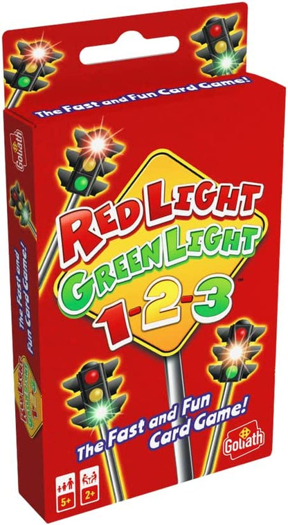 Red Light, Green Light, 1-2-3 - Card Game for Ages 5 and Up