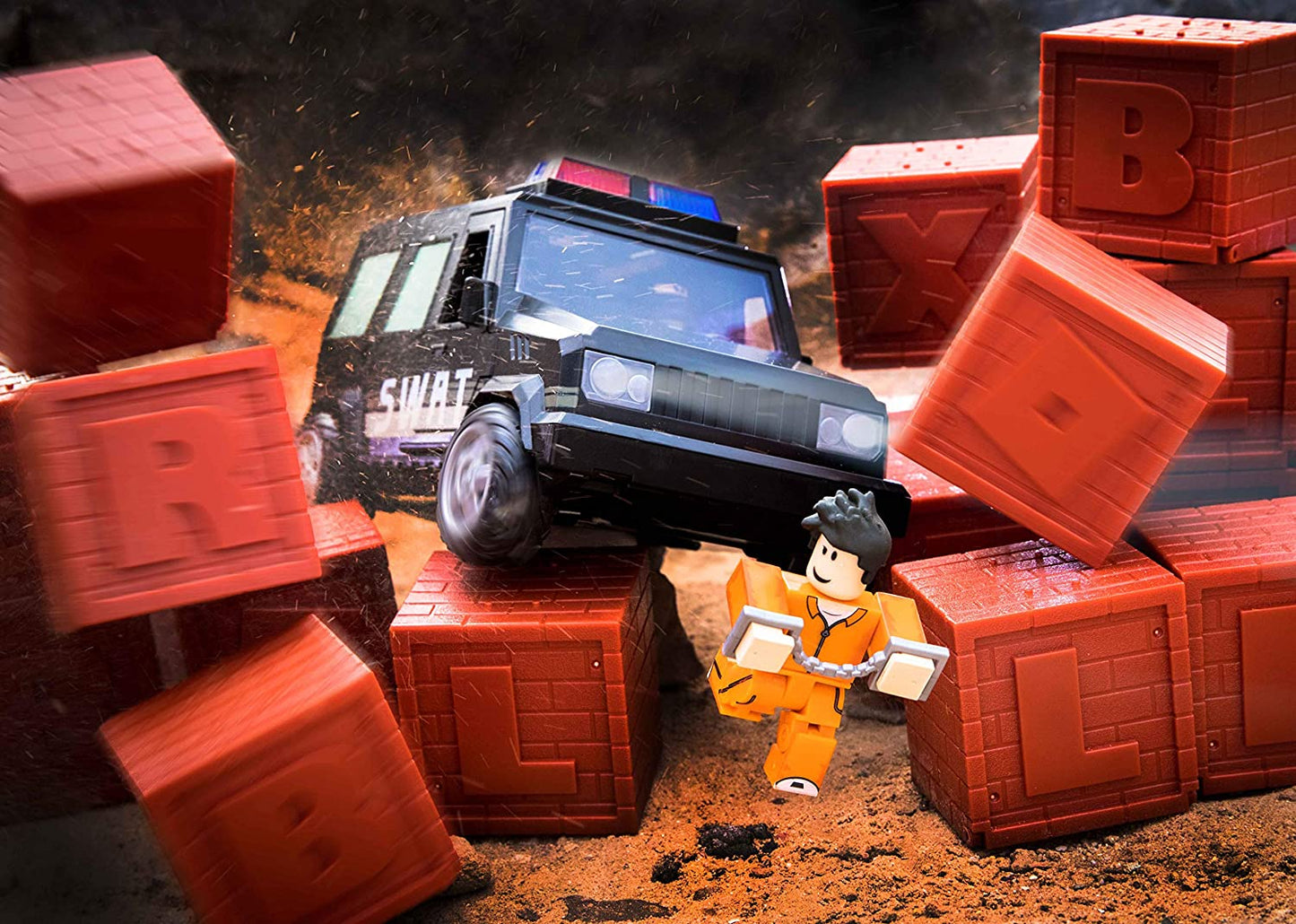 Roblox Action Collection - Jailbreak: SWAT Unit Vehicle with Exclusive Virtual Item
