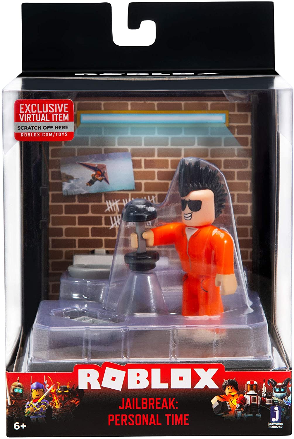Roblox Action Collection - Jailbreak Action Figures Toy  - Assortment Styles
