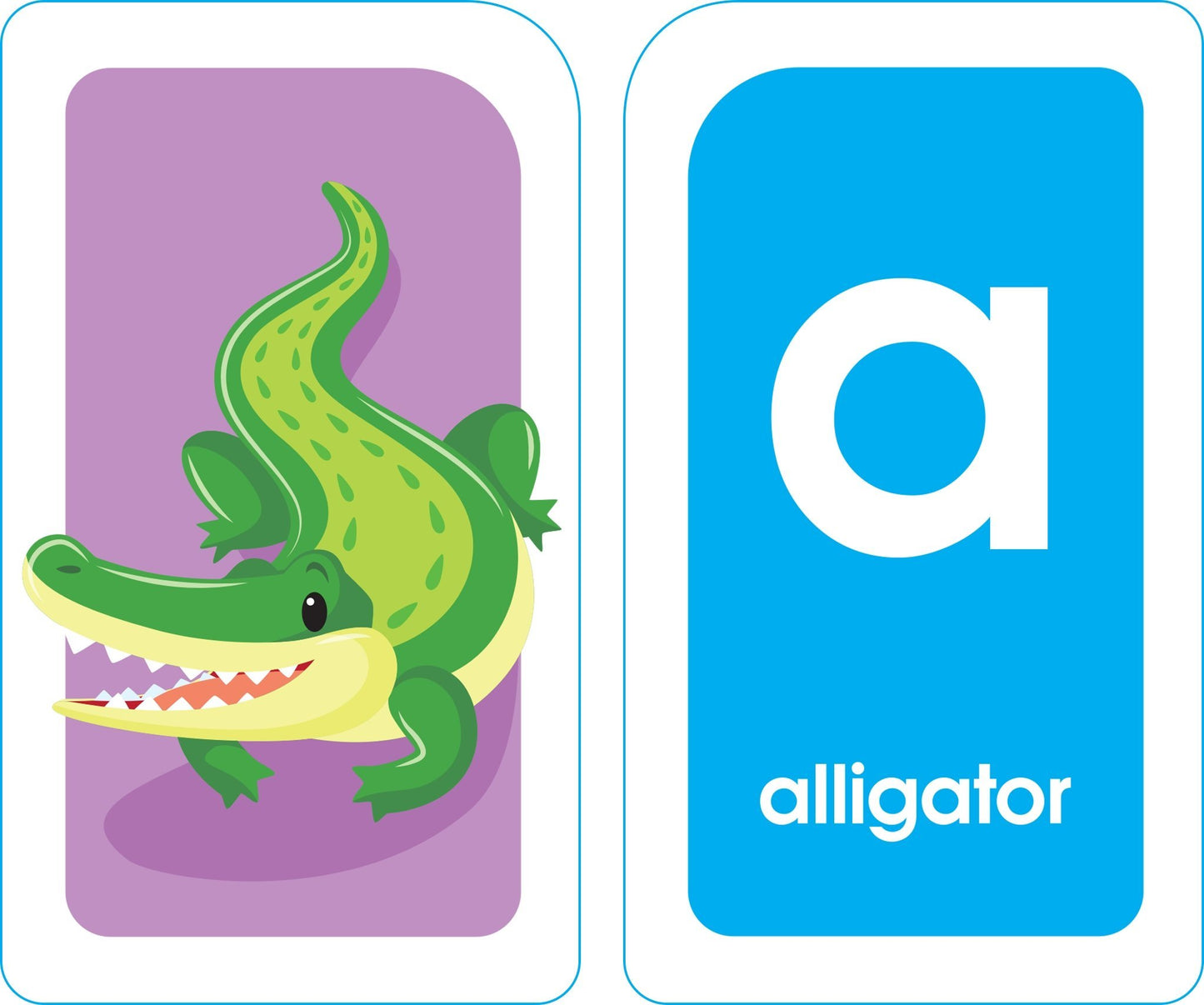School Zone - Alphabet Flash Cards - Preschool, Letter-Picture Recognition, Word-Picture Recognition, Alphabet, and More