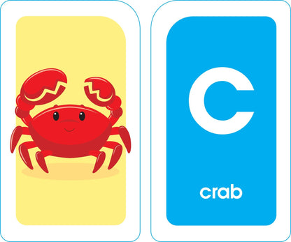 School Zone - Alphabet Flash Cards - Preschool, Letter-Picture Recognition, Word-Picture Recognition, Alphabet, and More