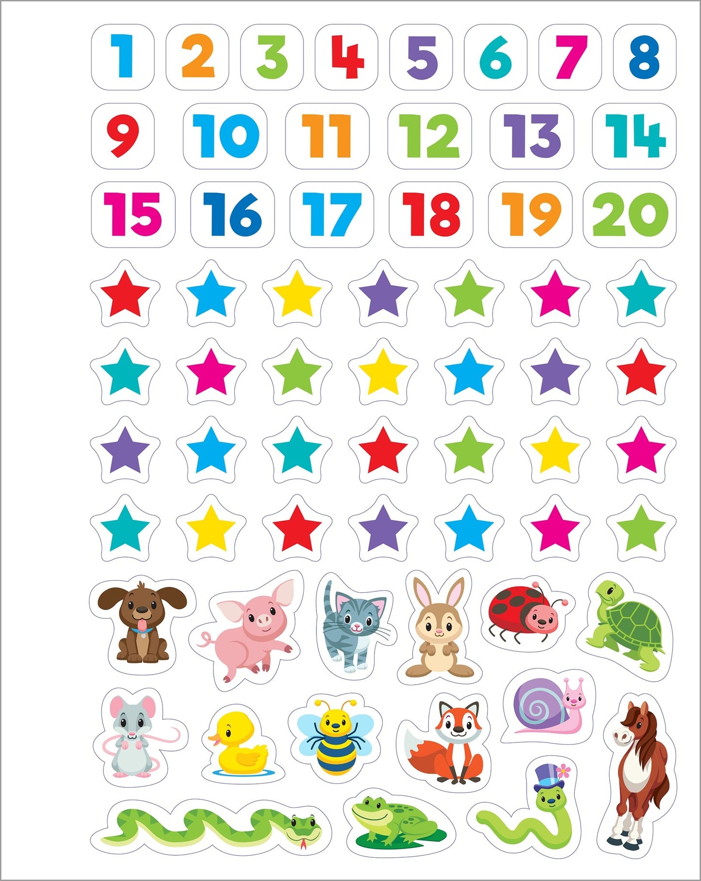 Numbers Writing & Drawing Tablet Workbook - 96 Pages, Ages 3 to 7, Preschool, Kindergarten, 1st Grade, Numbers 1-20, Tracing, Printing