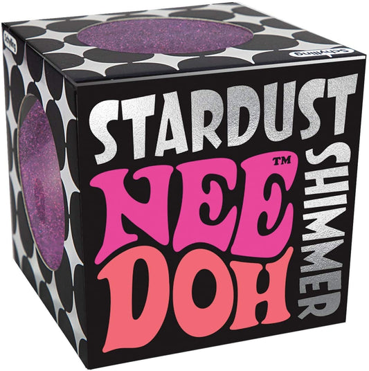 Schylling NeeDoh Stardust Squeeze Ball - One Random Color Pick