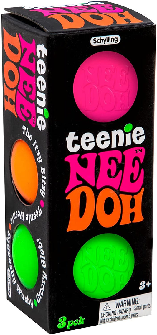 Schylling Teenie Nee Doh Stress Ball Fidget Squishy Toy - One Random Pick On Color