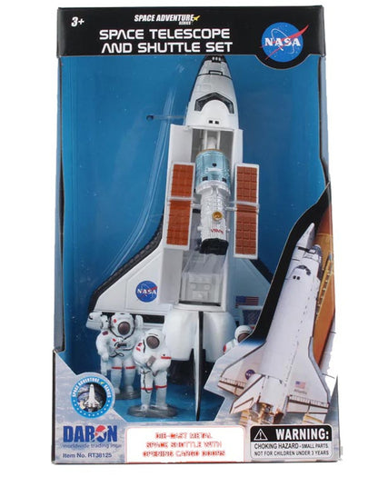 Space Adventure Space Telecope and Shuttle Playset by Daron Toys