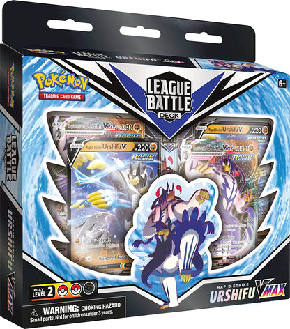 Pokémon TCG: Single Strike or Rapid Strike Urshifu VMAX League Battle Deck Random Pick 1Pcs