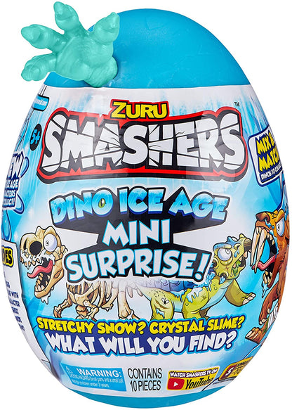 Smashers Dino Ice Age Mini Surprise Egg - Saber Tooth Tiger (7456D)