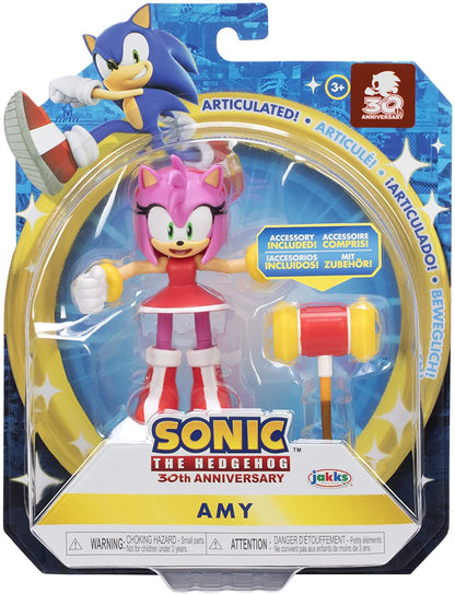 Jakks Sonic the Hedgehog 4-inch Actions Figures Assortment- Sonic, Tails, Knuckles and more