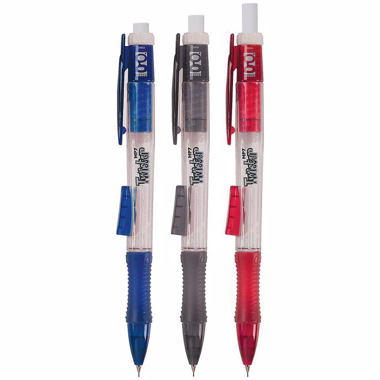 Mechanical Pencils Assorted Barrel Colors 0.7mm Lead Refillable - 1 Count