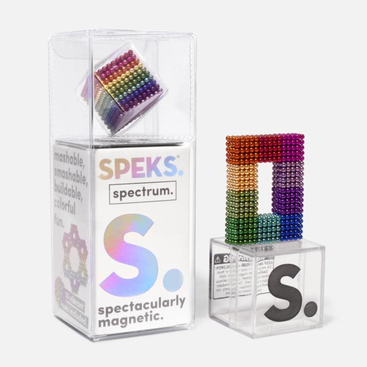Speks - 512 Pcs Spectrum (Rainbow) - 2.5mm Magnet Balls