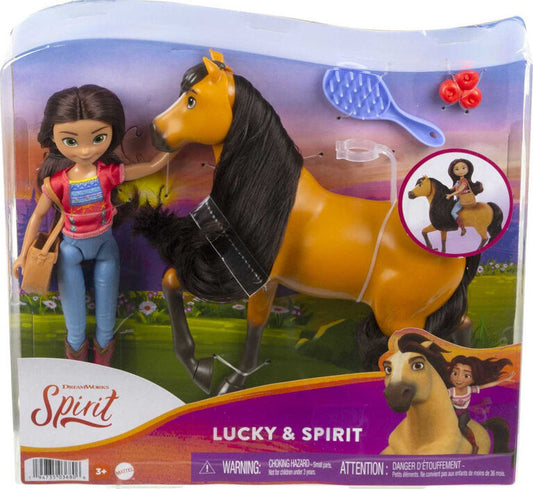 Spirit Lucky Doll with Fashion Top Spirit Horse Mane & Tail 8 inches