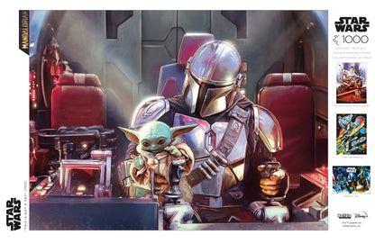 Star Wars the Mandalorian “This Is Not a Toy” 1000 Piece Jigsaw Puzzle, Ages 14+ Multicolor
