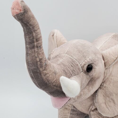 Wild Republic, Realistic Stuffed Elephant Living Earth Plush 18 Inches