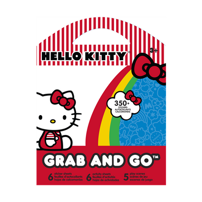 TRENDS INTERNATIONAL Grab & GO Stickers Book, Activity Sheets, Play Scenes, Assortment - Pick Your Favorite Character
