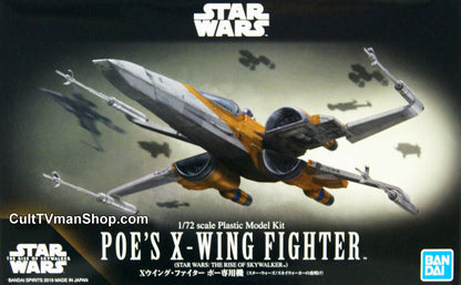 Star Wars: The Rise of Skywalker Poe's X-Wing Fighter - Star Wars Plastic Model Kit, Do It Yourself (12 Years+)