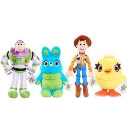 Disney-Pixar's Toy Story 4 Small Plush Assortment - Woody, Bunny, Ducky,  Buzz Lightyear