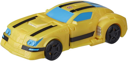 Transformers Toys Cyberverse Deluxe Class Bumblebee Action Figure, Sting Shot Attack Move and Build-A-Figure Piece, for Kids Ages 6 and Up, 5-inch