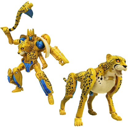 Transformers Toys Generations War for Cybertron: Kingdom Deluxe WFC-K4 Cheetor Action Figure - 5.5-inch