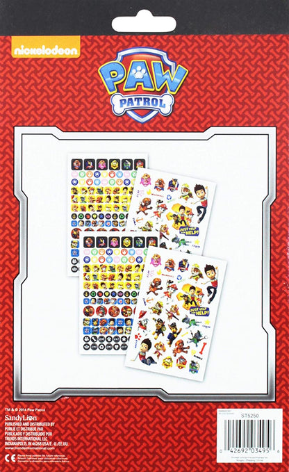 Stickerland PAW Patrol 295 Stickers - 4 Pages Stickers Book