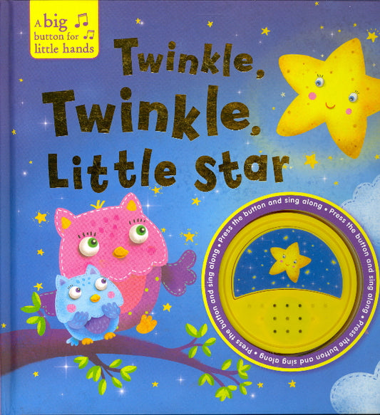 Twinkle, Twinkle, Little Star Musical Book for Kids (A Big Button for Little Hands)